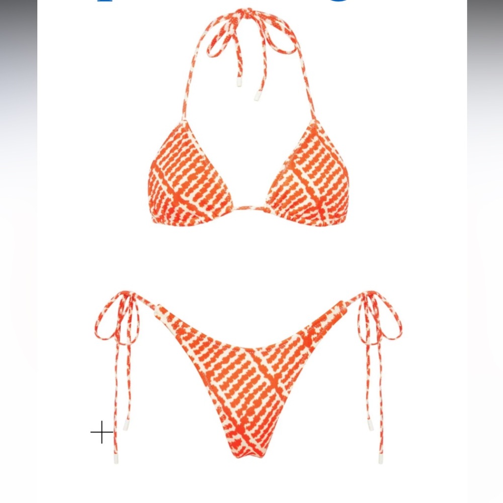 triangl swimsuit
